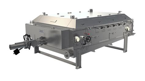 Zdjęcie: Zagęszczacz taśmowy Alfa Laval AS-H w oczyszczalni ścieków