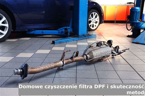 Schemat działania filtra DPF z zaznaczonym procesem regeneracji