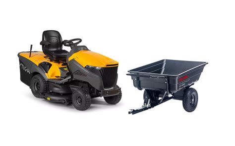 Traktor ogrodowy STIGA Estate 9122 W z szerokim agregatem tnącym