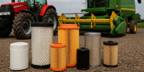 Schemat porównujący dostępność części do różnych typów ciągników rolniczych.