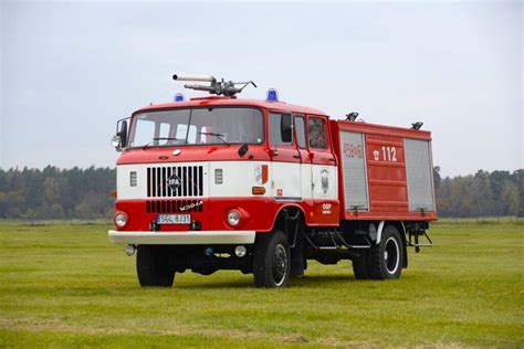 Zdjęcie ciężarówki IFA W50LA straży pożarnej