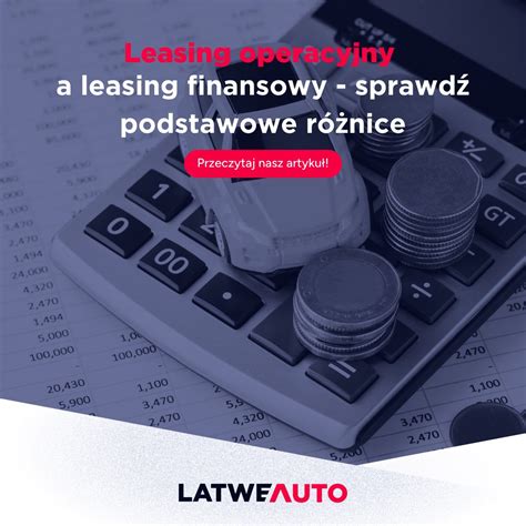 Infografika porównująca leasing operacyjny, finansowy oraz wynajem długoterminowy