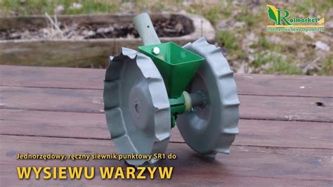 Zastosowanie ręcznego siewnika punktowego do warzyw na grządkach