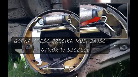 zdjęcie zużytych blaszek hamulca w traktorku-kosiarki