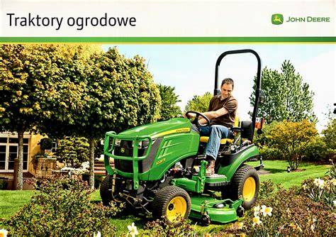 Traktorki ogrodowe Husqvarna i John Deere w akcji, z akcentem na różne modele i ich zastosowania