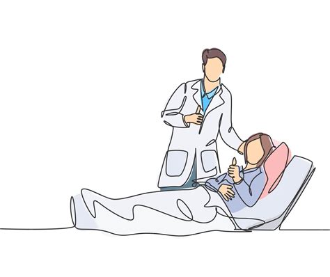 Ilustracja przedstawiająca lekarza badającego wzrok pacjenta