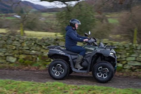 Thematic photo of a quad bike equipped for agricultural work