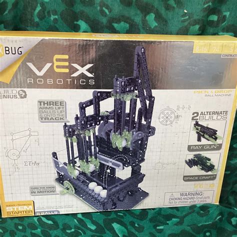 Schemat budowy lub gotowy model żurawia HEXBUG VEX Robotics