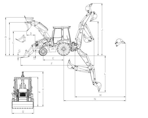 Schemat układu chłodzenia koparki JCB 3CX