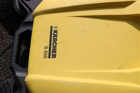 Schemat techniczny zamiatarki Kärcher S 650