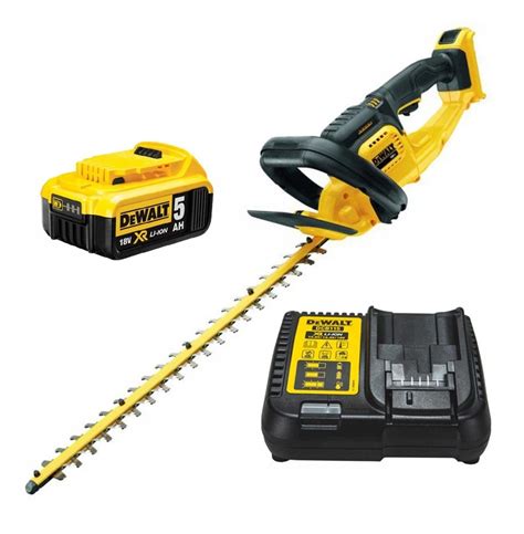 Zdjęcie produktu: akumulatorowe nożyce do żywopłotu DeWalt DCM563P1 18V