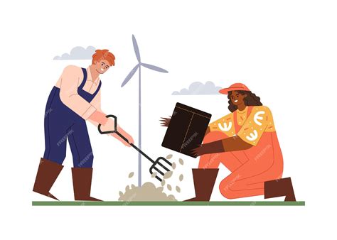 Ilustracja bron talerzowych pracujących na polu