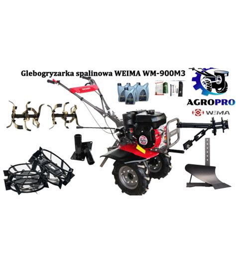 Glebogryzarka jednoosiowa Weima WM900M-3 Classic 7KM