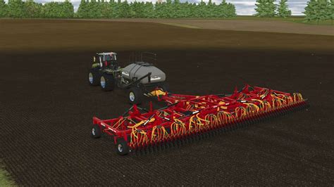 przykładowy siewnik w akcji w Farming Simulator 19