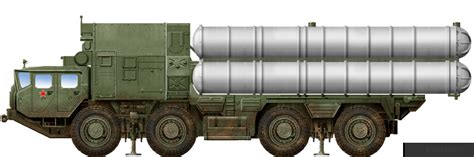 Wyrzutnia rakiet S-300 na podwoziu MAZ-543