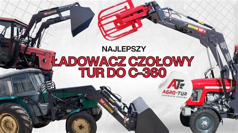 infografika: porównanie typów ładowaczy czołowych TUR-2 i TUR 2B do Ursusa C-360