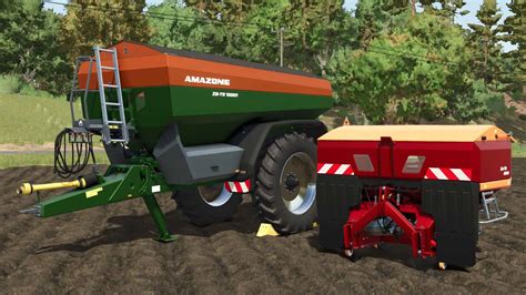 Porównanie opryskiwacza i rozrzutnika nawozu w Farming Simulator