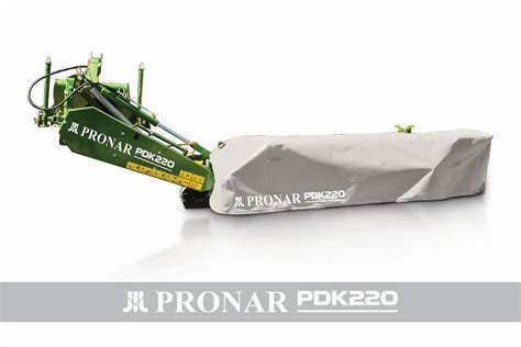 zdjęcie kosiarki dyskowej Pronar PDK220 w akcji