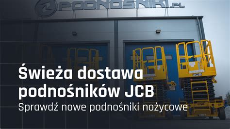 Infografika przedstawiająca systemy bezpieczeństwa podnośników JCB, w tym czujniki przechyłu i system ochrony przed nierównościami