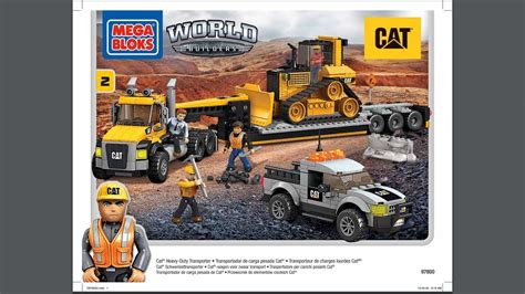 Zdjęcie wywrotki CAT Mega Bloks w akcji