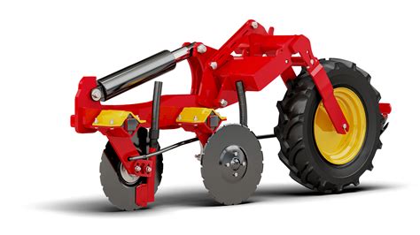 Infographic illustrating various parts of a Poznaniak seed drill, such as coulters, hoppers, wheels, and gears.