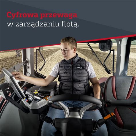 infografika prezentująca kluczowe funkcje rolnictwa precyzyjnego w opryskiwaczu Hardi Alpha