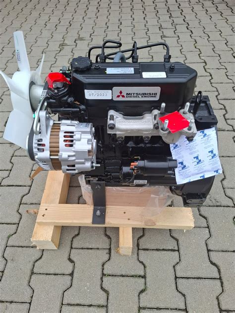 Silnik Mitsubishi L3E - schemat techniczny