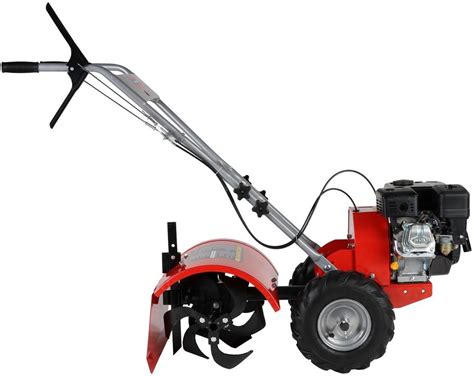 Zdjęcie glebogryzarki Faworyt NGT48-196L z widocznymi kołami i nożami roboczymi