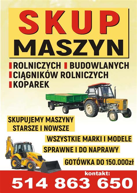 Schemat przedstawiający możliwe połączenia ciągników z różnymi typami maszyn rolniczych.