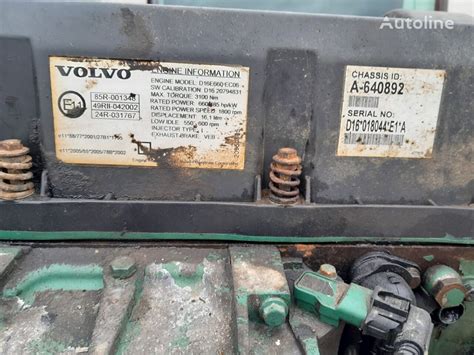 Zdjęcie ciągnika siodłowego Volvo FH16.