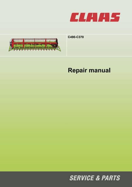 Technical diagram of Claas MAX CUT cutter bar showing internal components