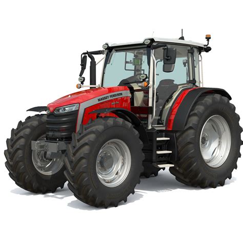 Infografika przedstawiająca działanie silnika AGCO Power i technologii SCR w ciągnikach Massey Ferguson MF 5700 S