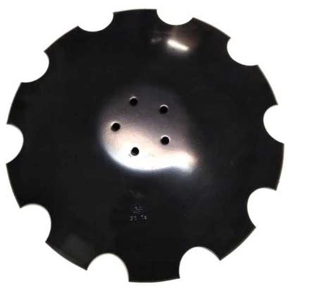 Detal talerza 560 mm ze stali borowej z amortyzacją