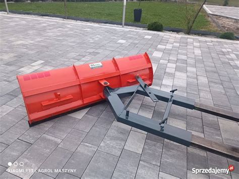 Schemat montażu pługa odśnieżnego do wózka widłowego