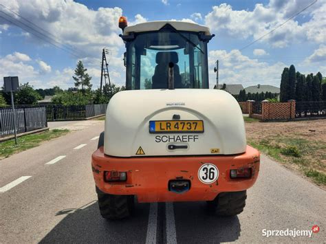 Ładowarka kołowa Schaeff SKL 501 w pracy