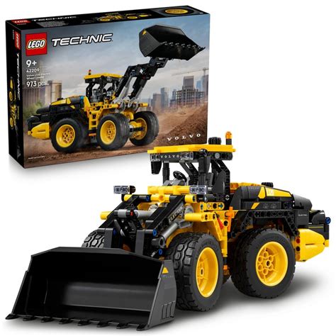 Zestaw LEGO Technic koparko-ładowarki w akcji