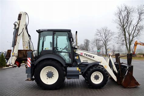 koparko-ładowarka Terex w akcji