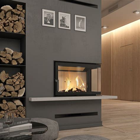 Thematic photo of a modern DEFRO boiler or fireplace insert