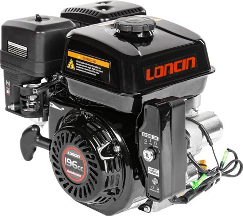 Silnik Loncin Agroma o mocy 6,5 KM widoczny w odśnieżarce