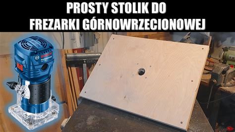 Schemat montażu frezarki górnowrzecionowej w stole frezarskim