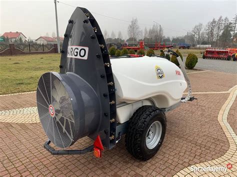 Opryskiwacz sadowniczy Argo 1500l w wersji łezka i kolumnowa