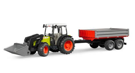 Zabawki Bruder Claas - traktor z przyczepą