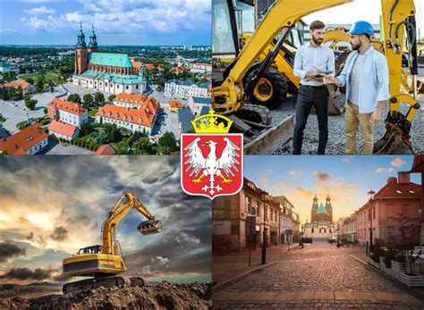 Zdjęcie różnych rodzajów sprzętu budowlanego dostępnego w wypożyczalni, w tym zagęszczarki