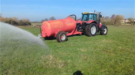 Thematic photo of a slurry tanker working in a field