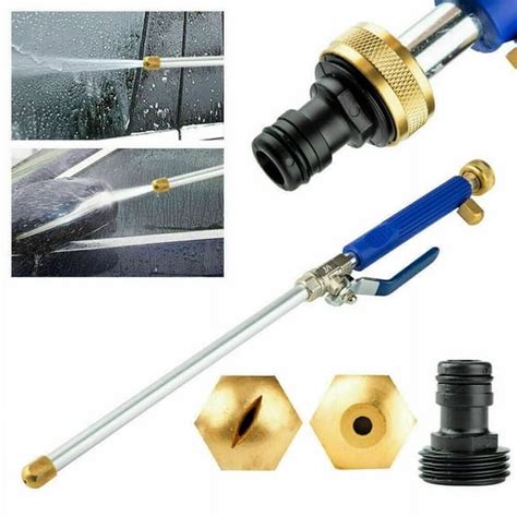 Photo of a disassembled sprayer nozzle and cleaning tools