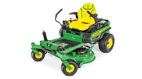 Infografika: zalety kosiarek John Deere ZTrak z zerowym promieniem skrętu