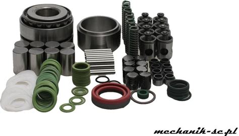 Zdjęcie zużytych tłoczków pompy hydraulicznej