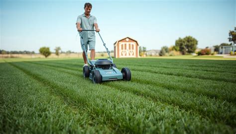 Makita ELM4110 w akcji - koszenie trawy na średniej wielkości trawniku, z widocznym koszem