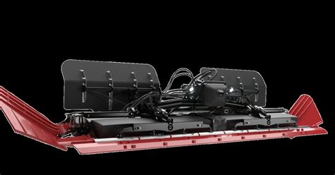Detail view of the tiller blades and protective fenders