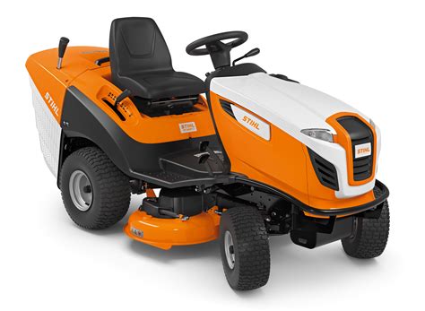 Widok na solidną konstrukcję ramy traktora ogrodowego STIHL